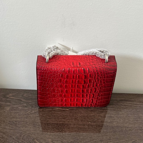Red croco bag - Picture 3 of 6
